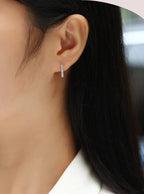 S925 Silver Mood Moissanite Clip-On Earrings New Style Hot-Selling Cross-Border Fashion Jewelry Wholesale Stock