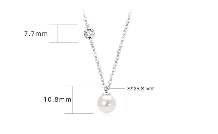 French Retro Passepartout Natural Freshwater Pearl Necklace High-End Luxury Fashion Pendant Versatile Trendy Cross-Border Design