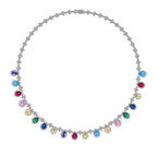 Original Design High-Grade Women's Gold-Plated Brass Clavicle Chain Trendy Necklace for Evening Wear and Party Banquets