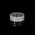 Wholesale Fine Jewelry Women's Ring New Handcrafted Brass Bezel Setting for Engagement Party and Anniversary