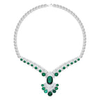 High-End Classic Style Women's Brass Pendant Necklace Zircon Inlay and Pearl Ball for Banquets Weddings Evening Events