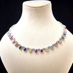 Original Design High-Grade Women's Gold-Plated Brass Clavicle Chain Trendy Necklace for Evening Wear and Party Banquets