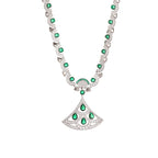 Best Quality Luxury Women's Necklace Long Sweat Chain Hand Inlay CZ Colorful Crystal Jewelry for Party Featuring Zircon Main